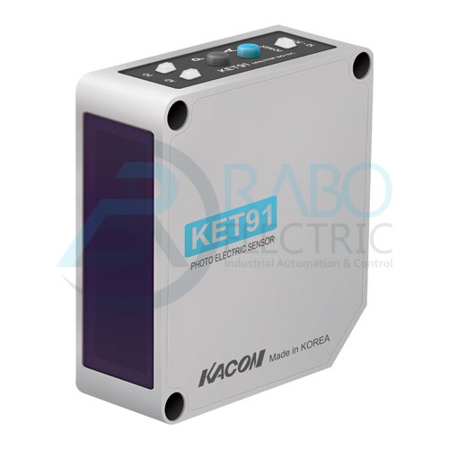 سنسور نوری ترکیبی یک طرف تشخیص نقطه ای آینه دار کاکن مدل KET91