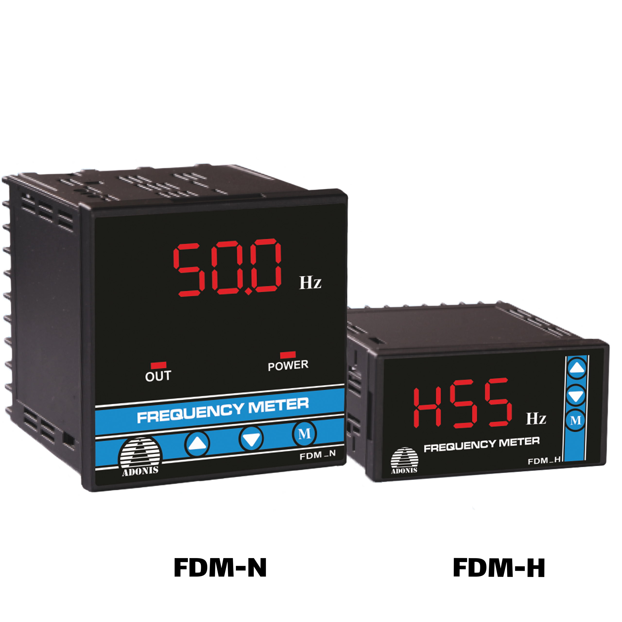 adonis FDM series فرکانس متر میکروپروسسوری سری FDM با قابلیت کنترل 2 هرتز تا 10 کیلو هرتز