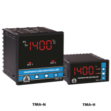 ترموستات آدنیس سری TMA در دو مدل TMA-N 96*96 - TMA-H 96*48 به صورت تک رله دارای یک نمایشگر