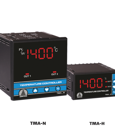 ترموستات آدنیس سری TMA در دو مدل TMA-N 96*96 - TMA-H 96*48  به صورت تک رله دارای یک نمایشگر