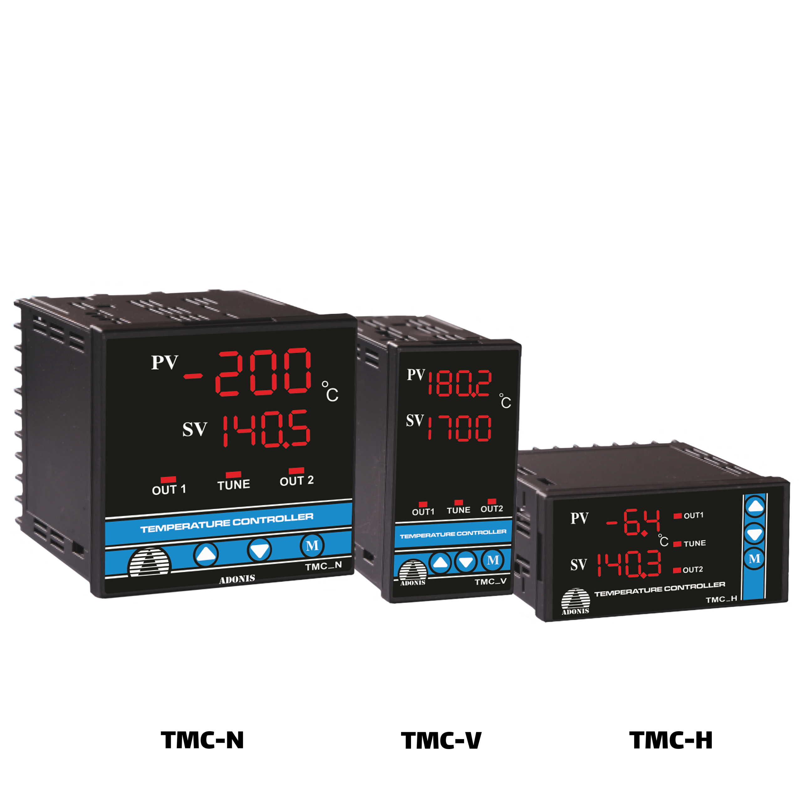 adonis TMC series ترموستات PID حرارتی و برودتی میکروپروسسوری آدنیس سری TMC