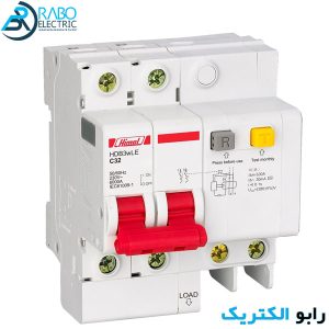 کلید نشتی جریان ترکیبی 10 آمپر دو پل هیمل Himel