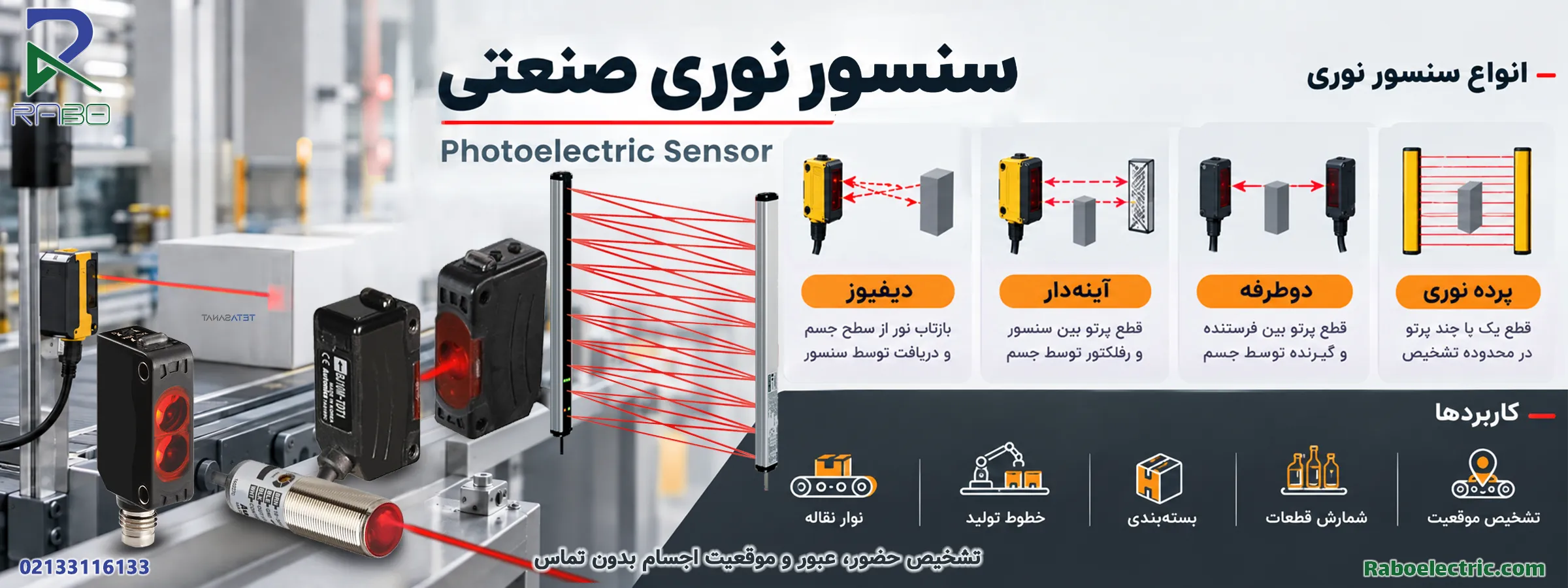اینفوگرافی سنسور نوری اینفوگرافی سنسور نوری